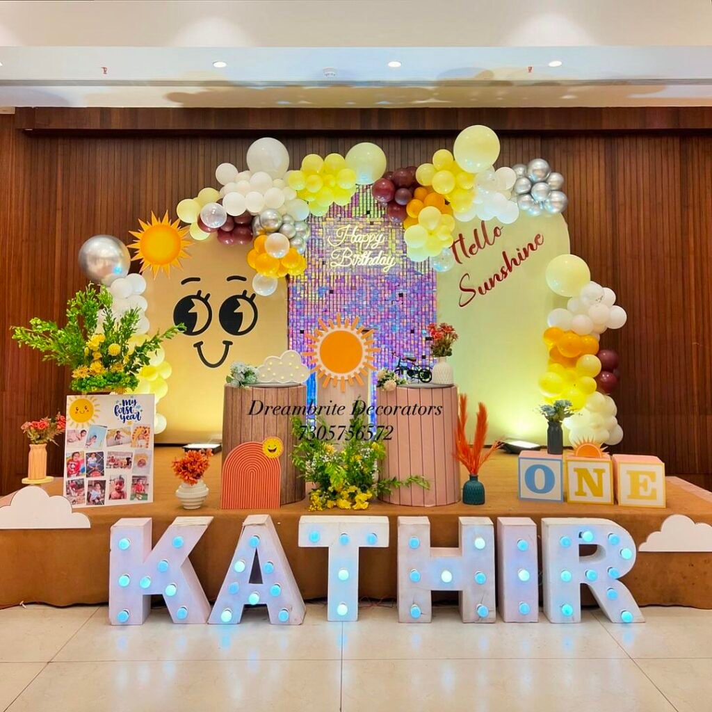 Home Birthday Party in mahimaevents